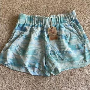 Faherty beacon silk shorts size xs